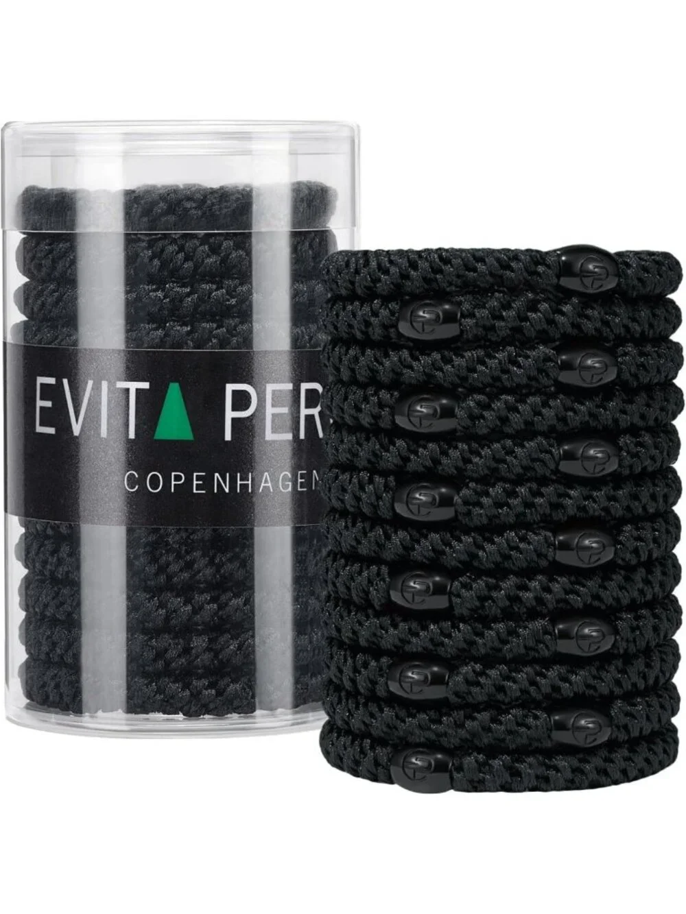 12 Pack No Damage Hair Ties - Secure Hold Elastics for Workout & Daily Use